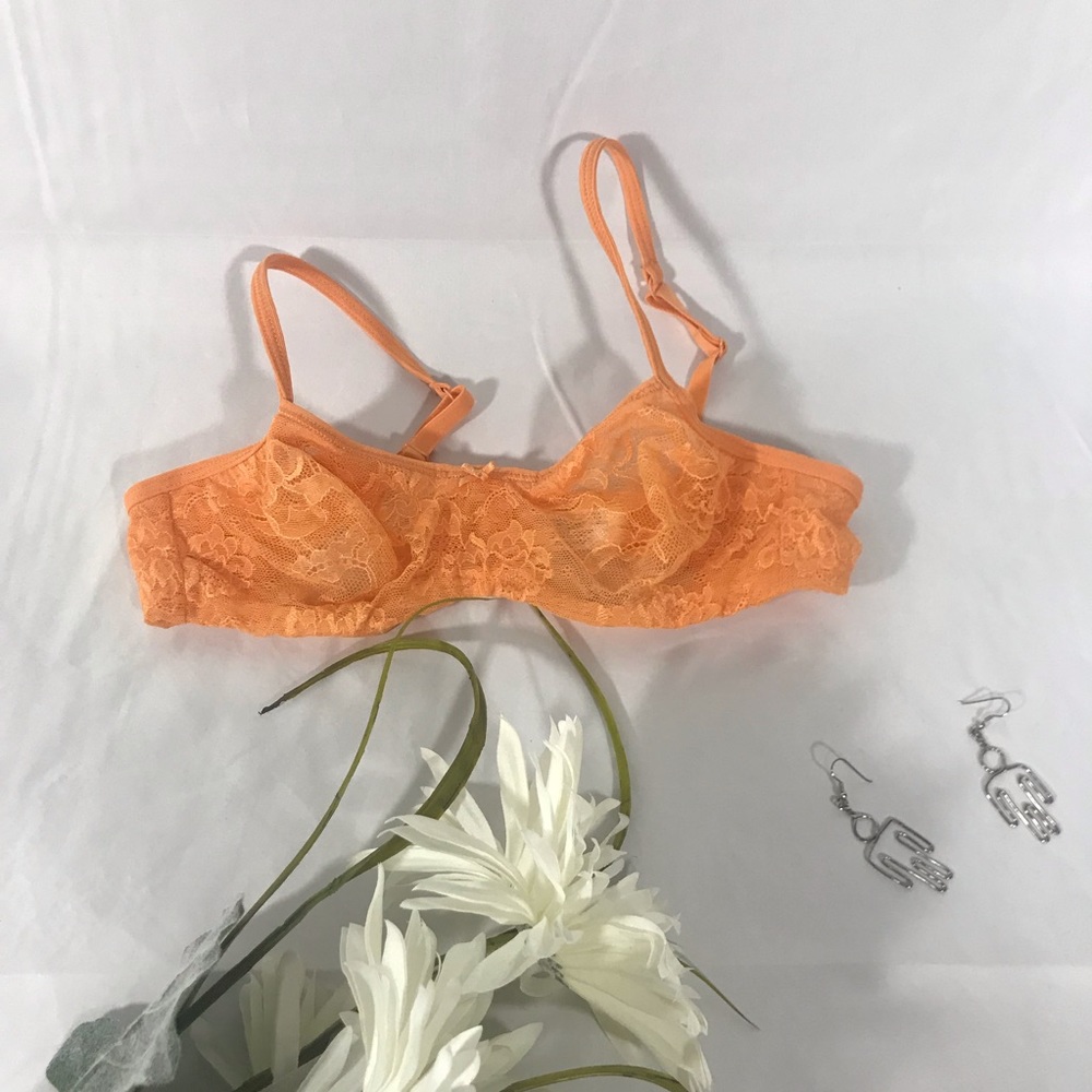 Vintage floral gap bralette
